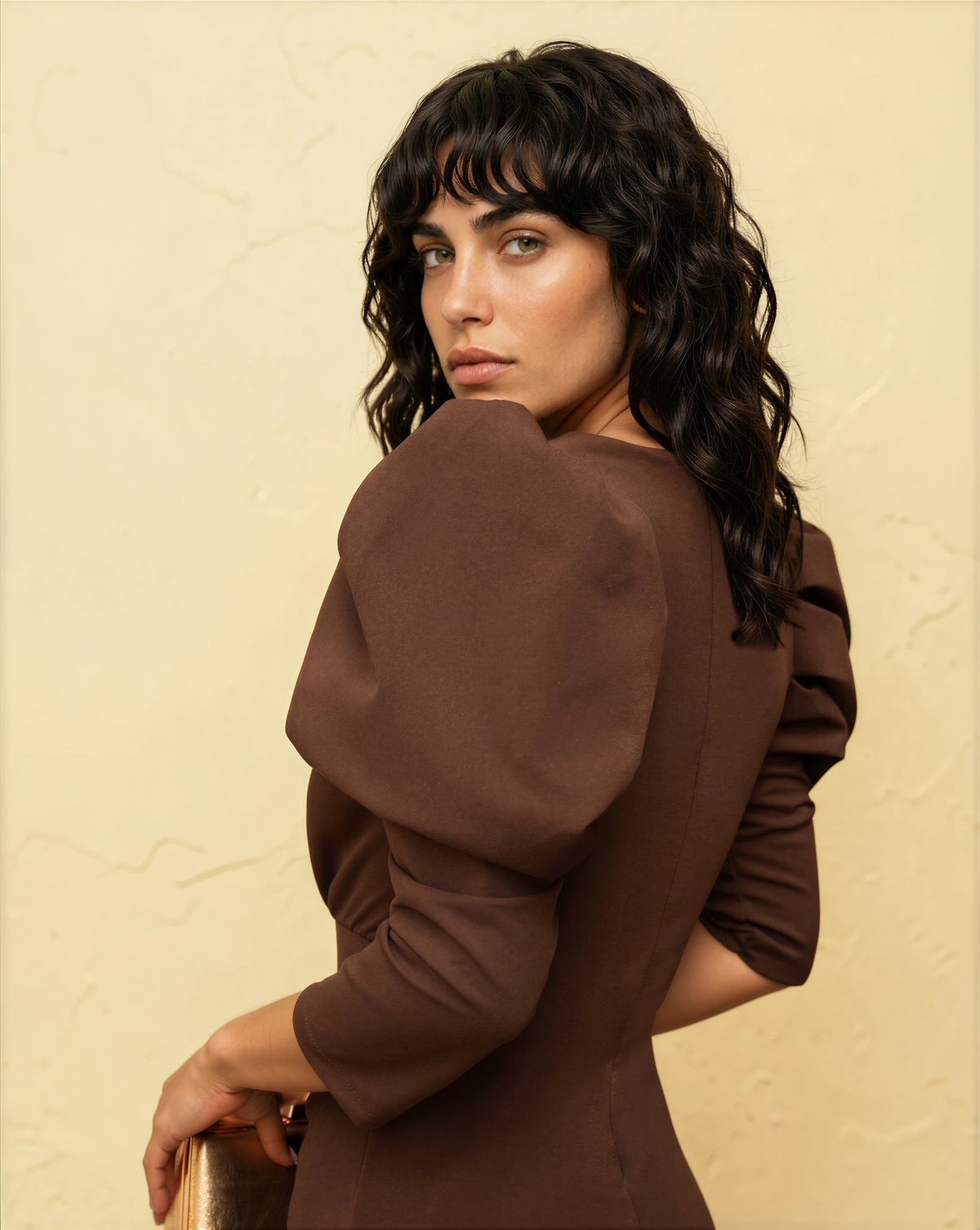 Vestido Mía Marrón