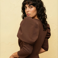 Vestido Mía Marrón