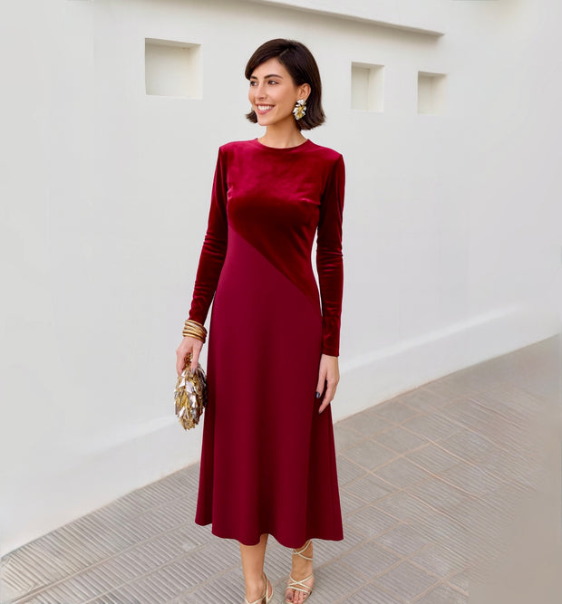 Vestido Camelia Rojo