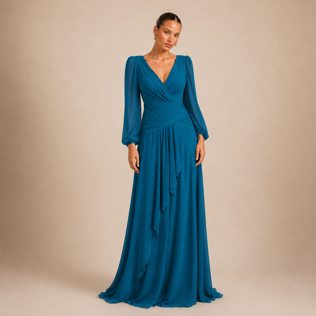 Vestido Miranda Petróleo