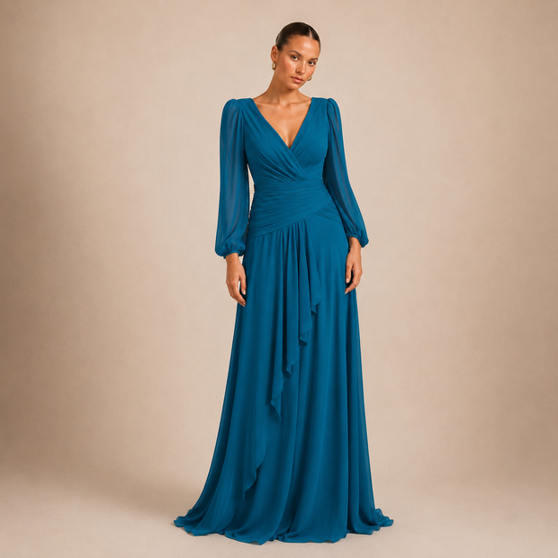 Vestido Miranda Petróleo