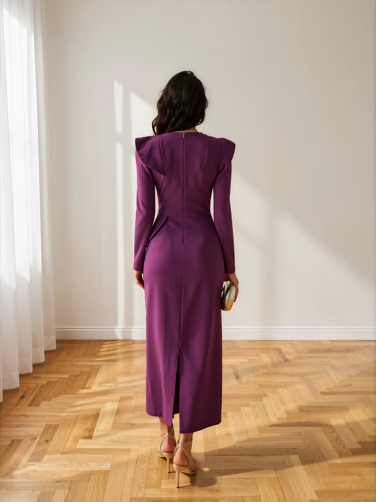 Vestido Allegra vino