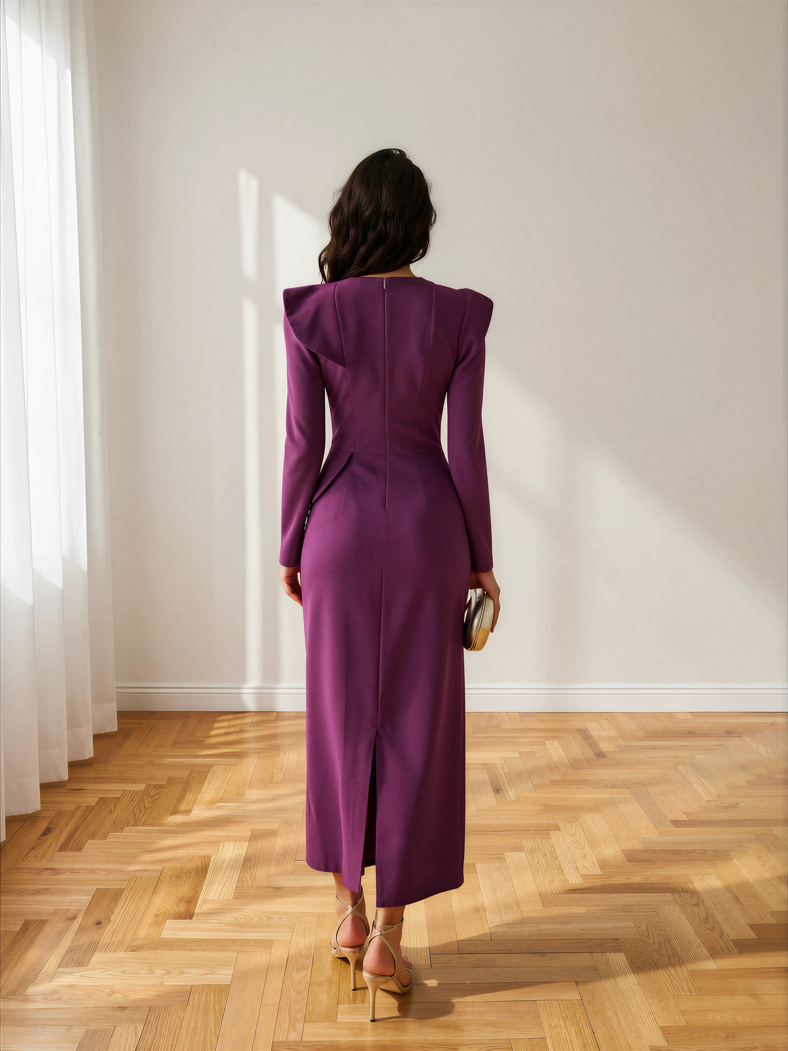 Vestido Allegra vino