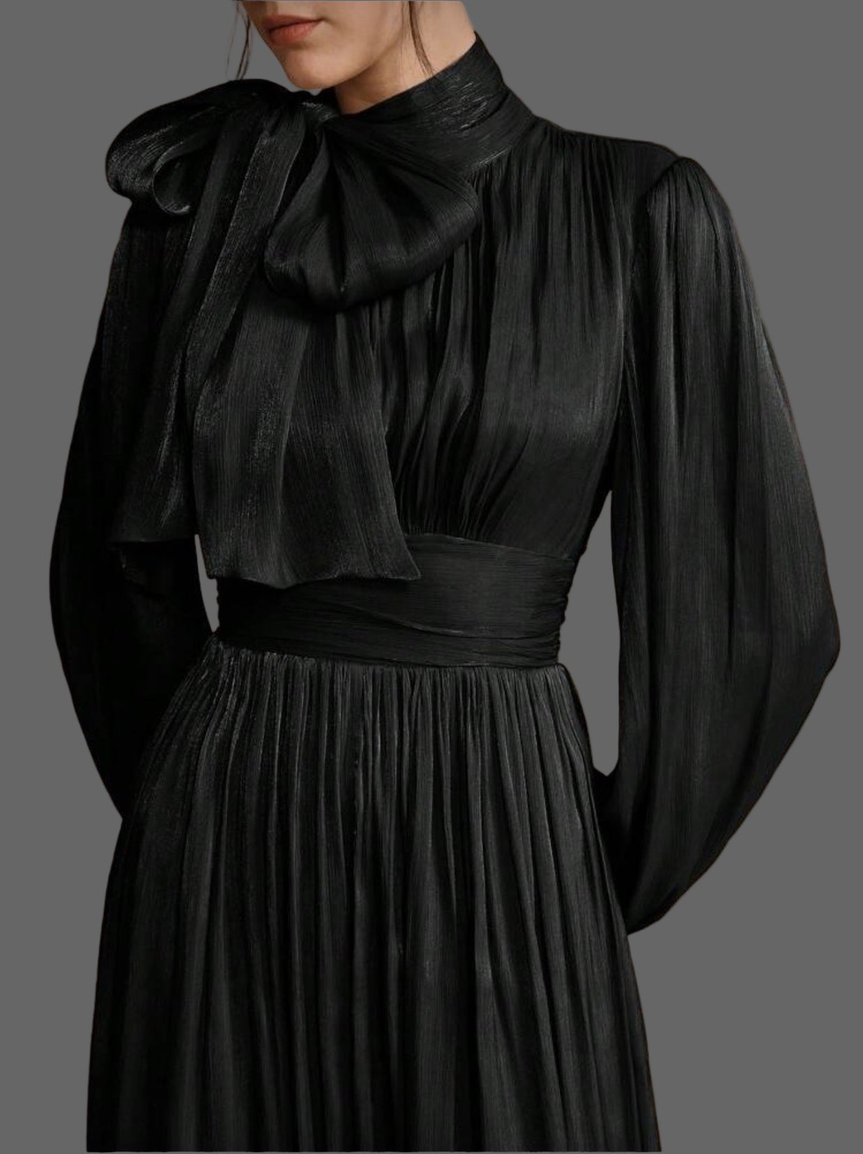 Vestido Camila negro