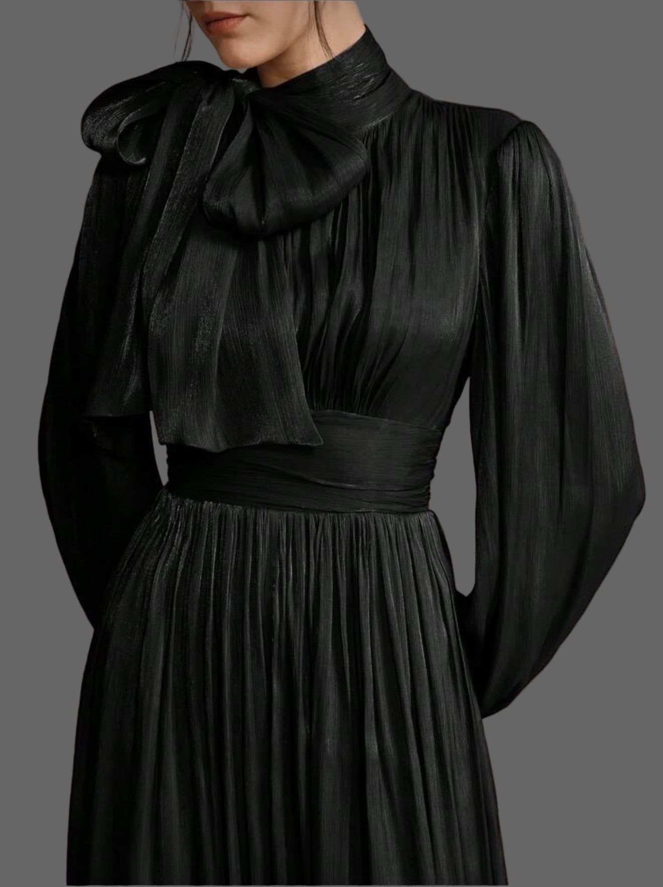 Vestido Camila negro