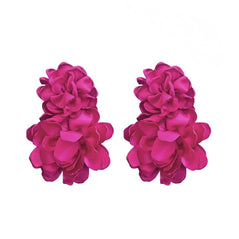 Pendientes doble flor Buganvilla