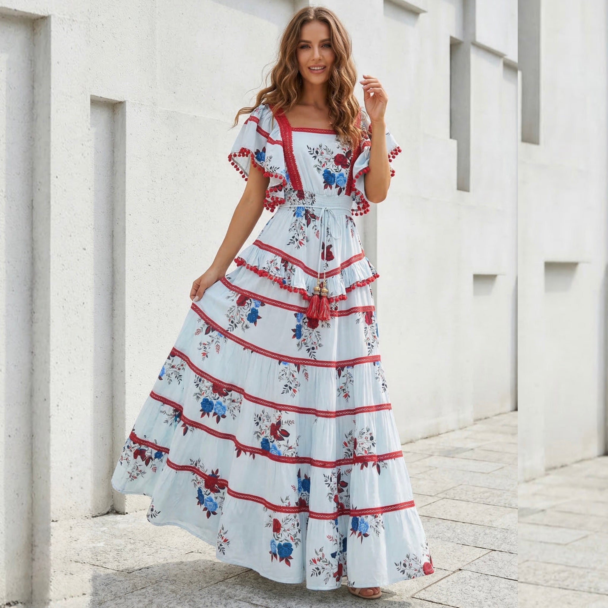 Vestido Santorini