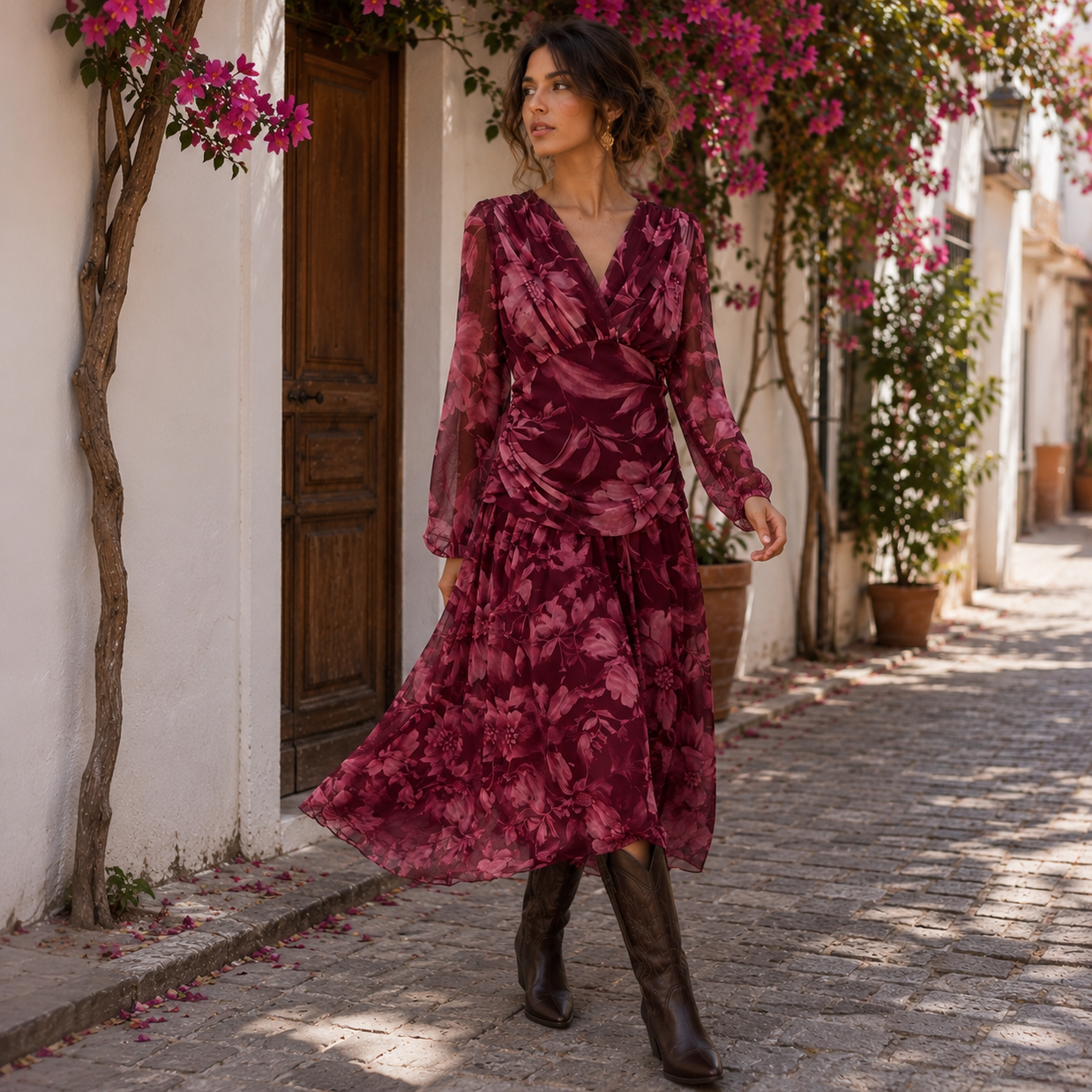 Vestido violeta