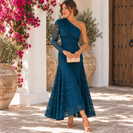 Vestido Eleonora Petróleo