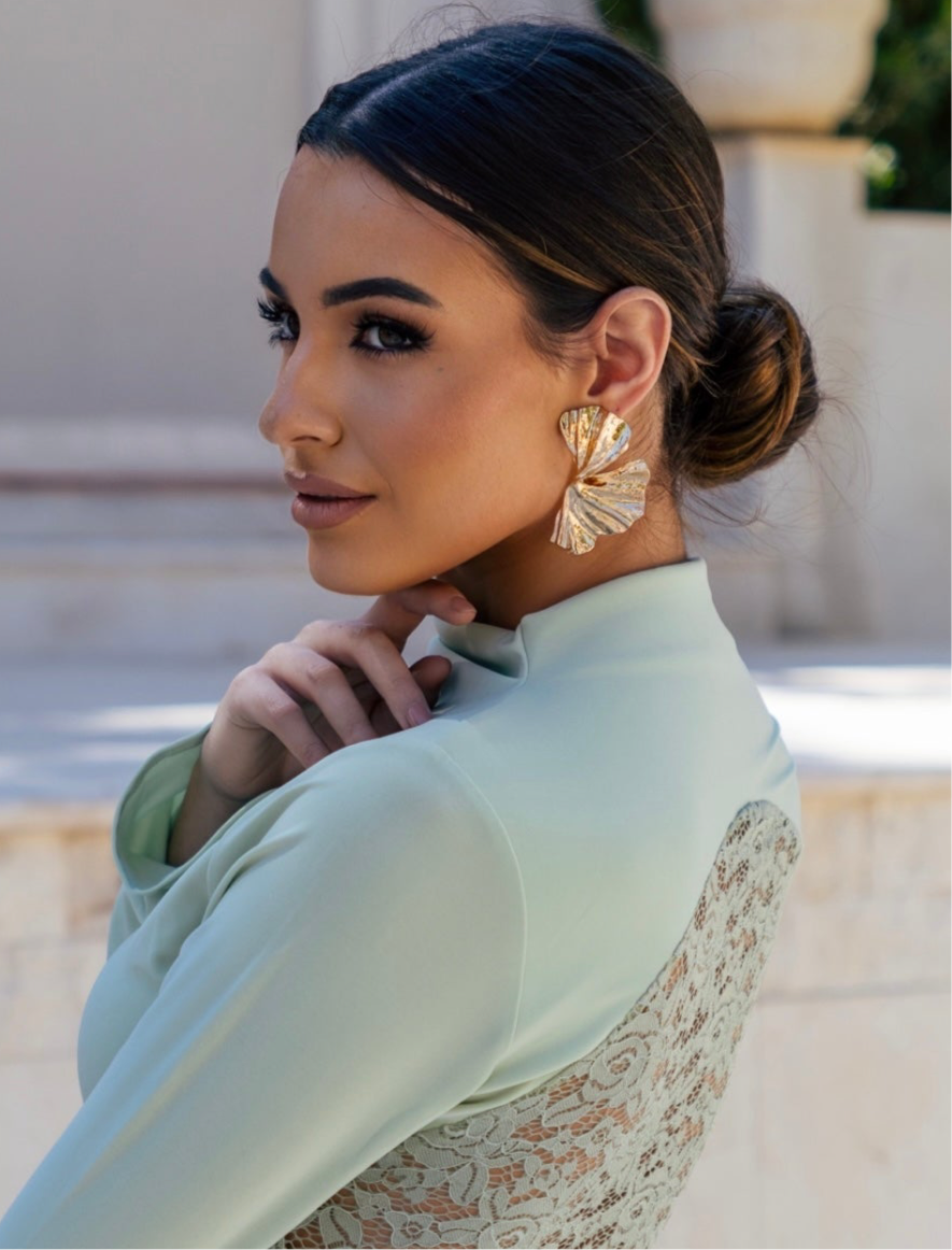 Pendientes Litiana oro