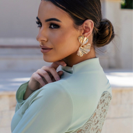 Pendientes Litiana oro