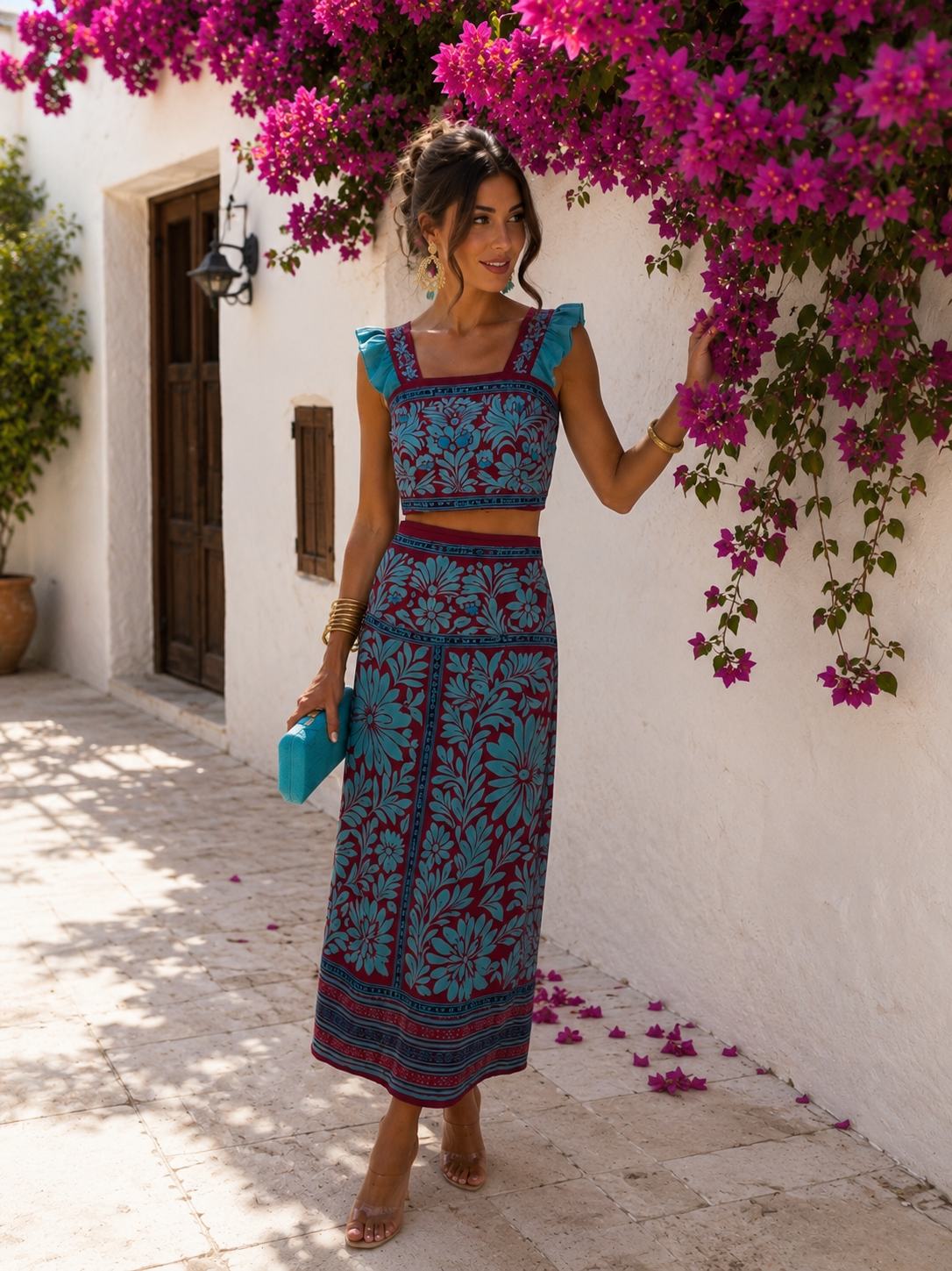 Conjunto Amelia Turquesa