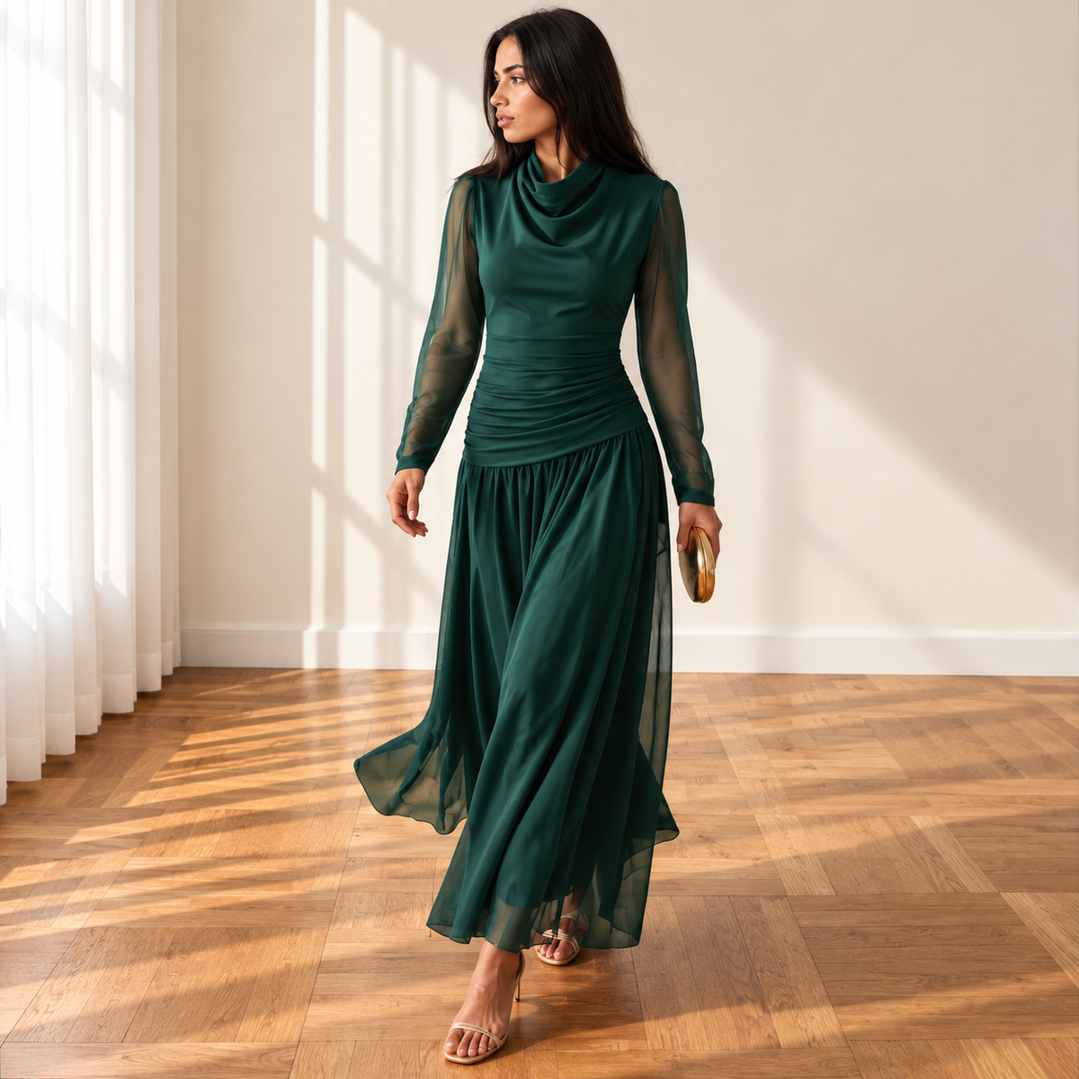 Vestido Stella verde