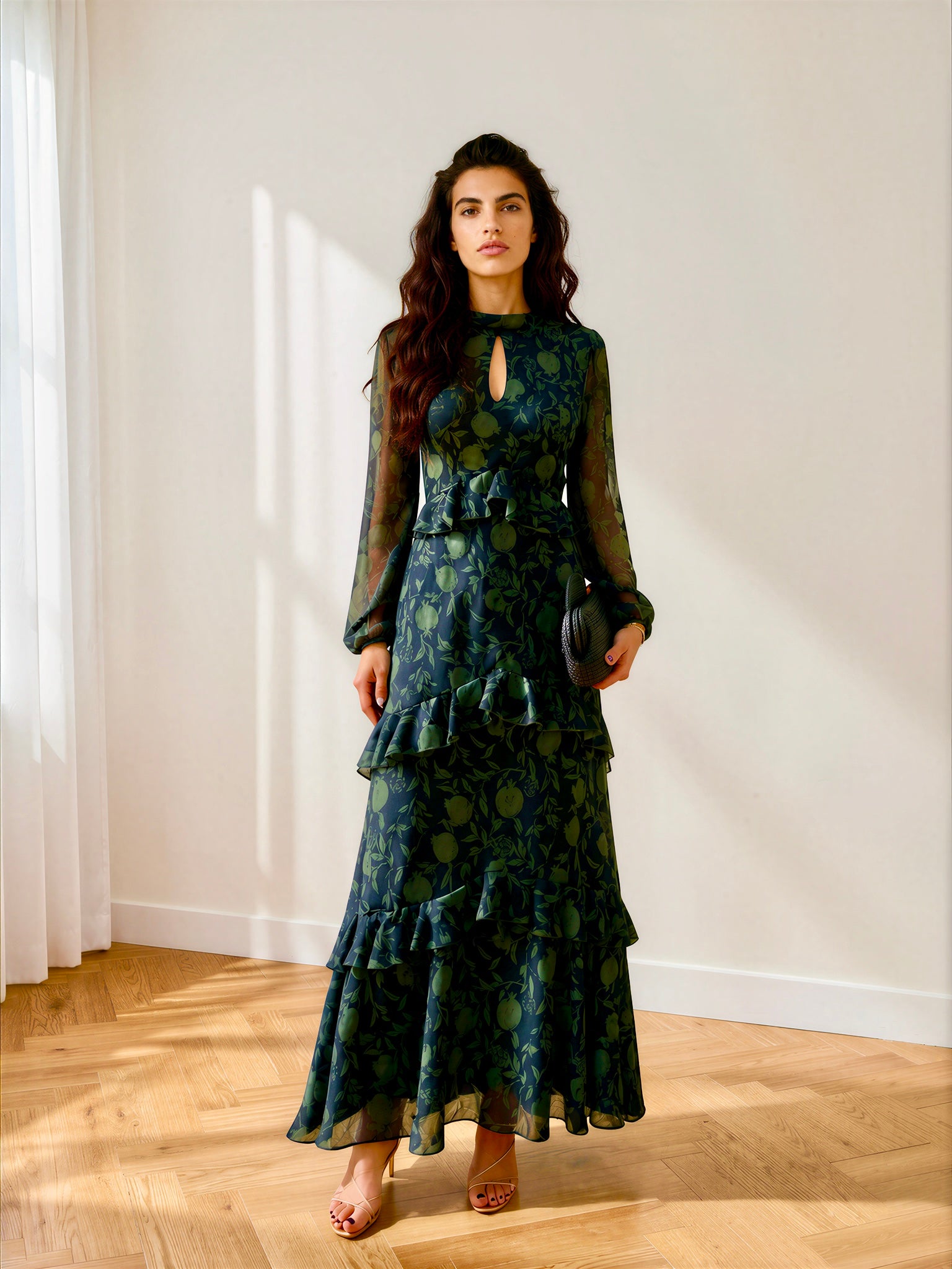 Vestido Ozama verde
