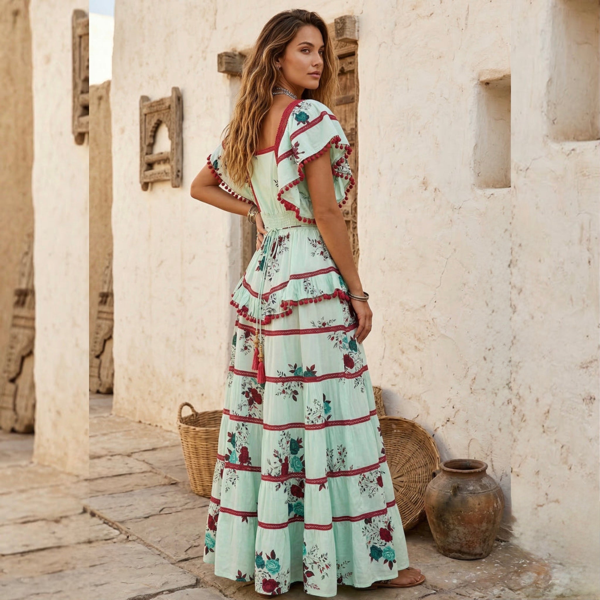 Vestido Santorini