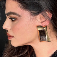 Pendientes Marita marrón