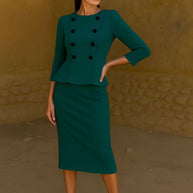 Vestido Lirya verde