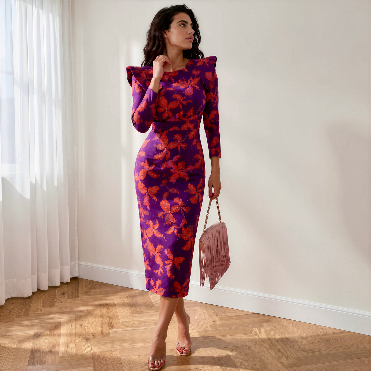 Vestido Cassie Morado