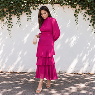 Vestido Ornella Buganvilla