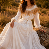 Vestido Yasmin Blanco