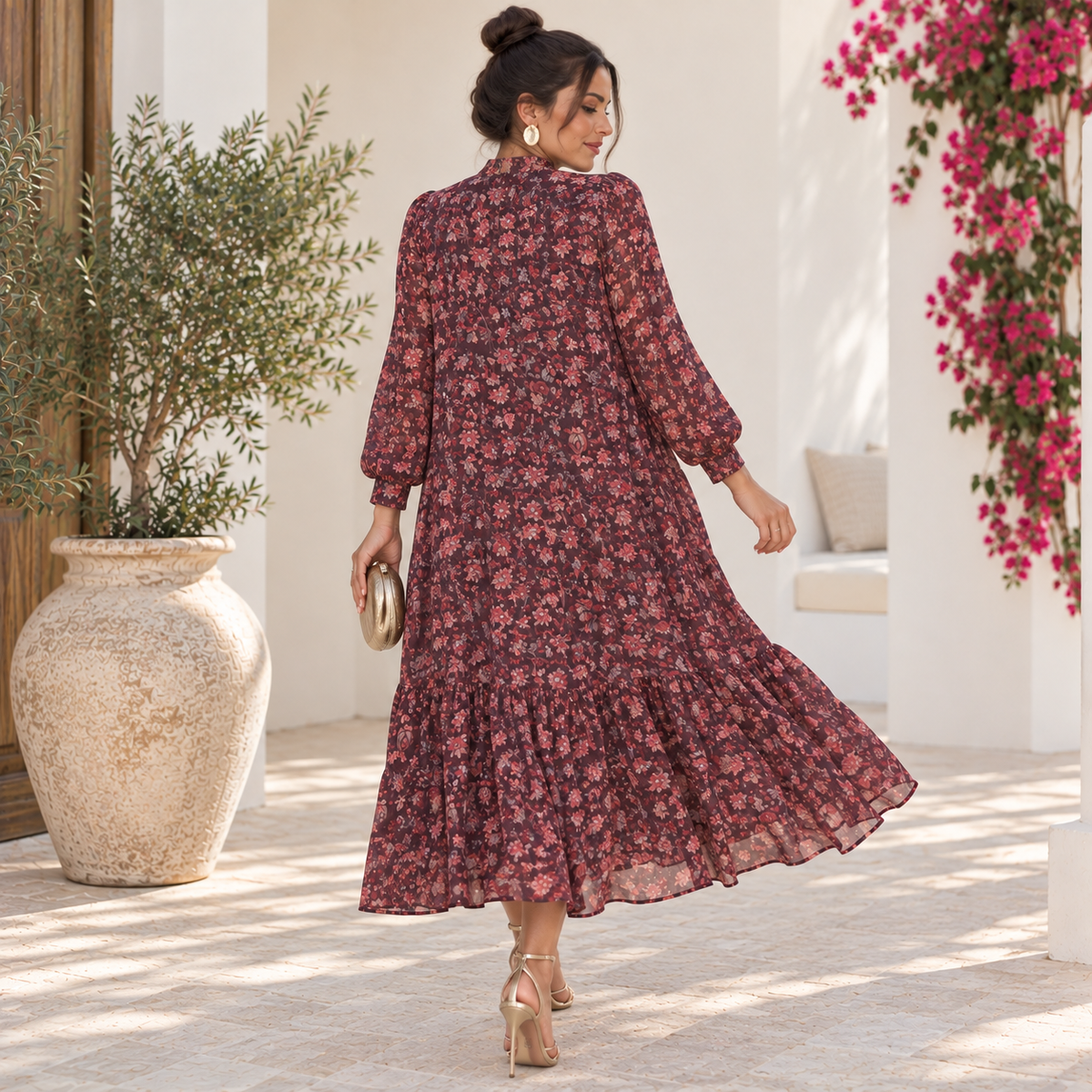 Vestido Davinia flores