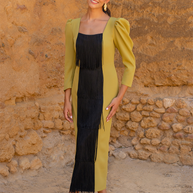 Vestido Mirva Aceite