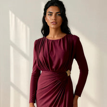 Vestido Lourdes vino