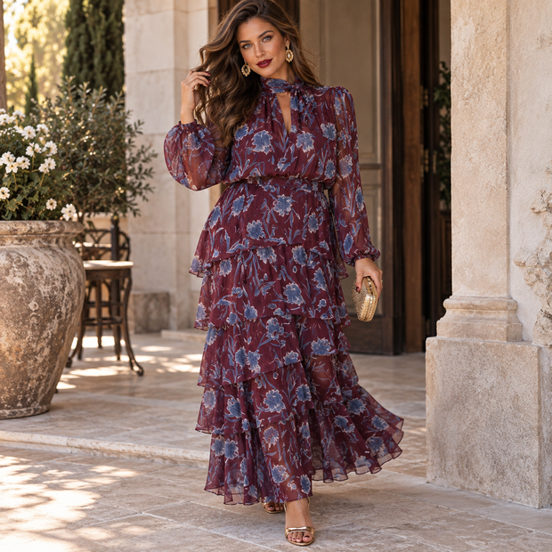 Conjunto Francina Burdeos