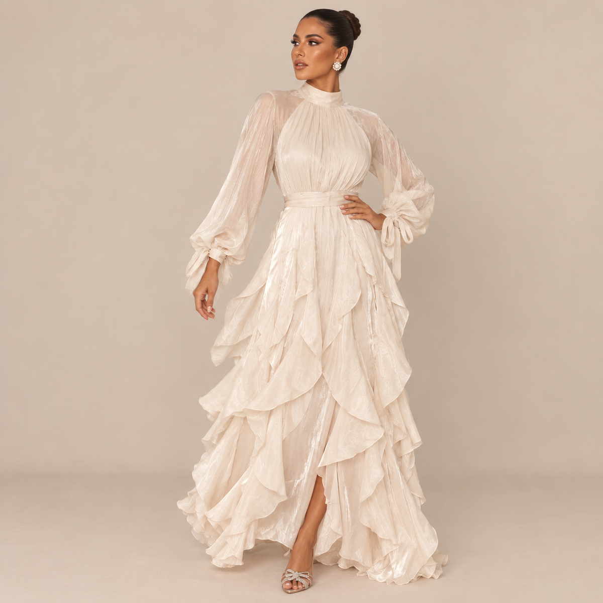 Vestido Bellucci Beige