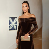 Vestido Mila Marrón