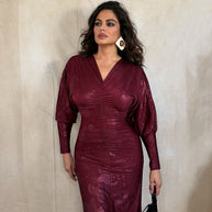 Vestido Mara Burdeos