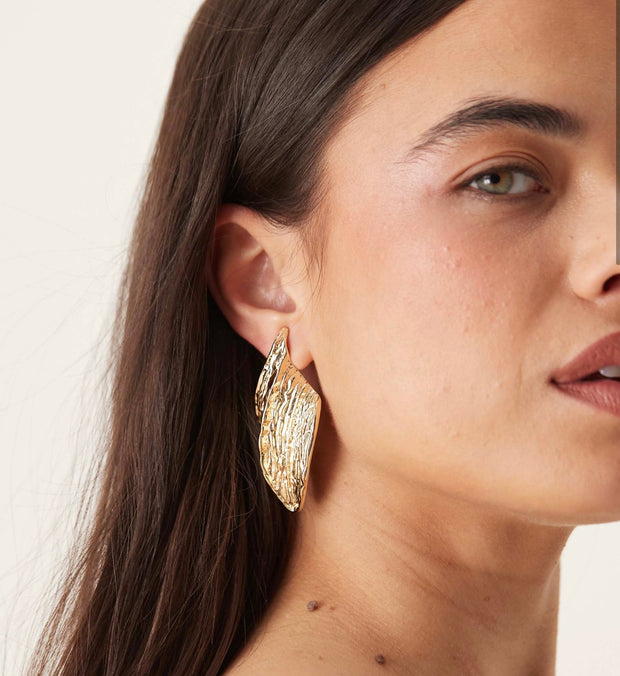 Pendientes hoja grecia