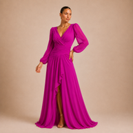 Vestido Miranda Buganvilla