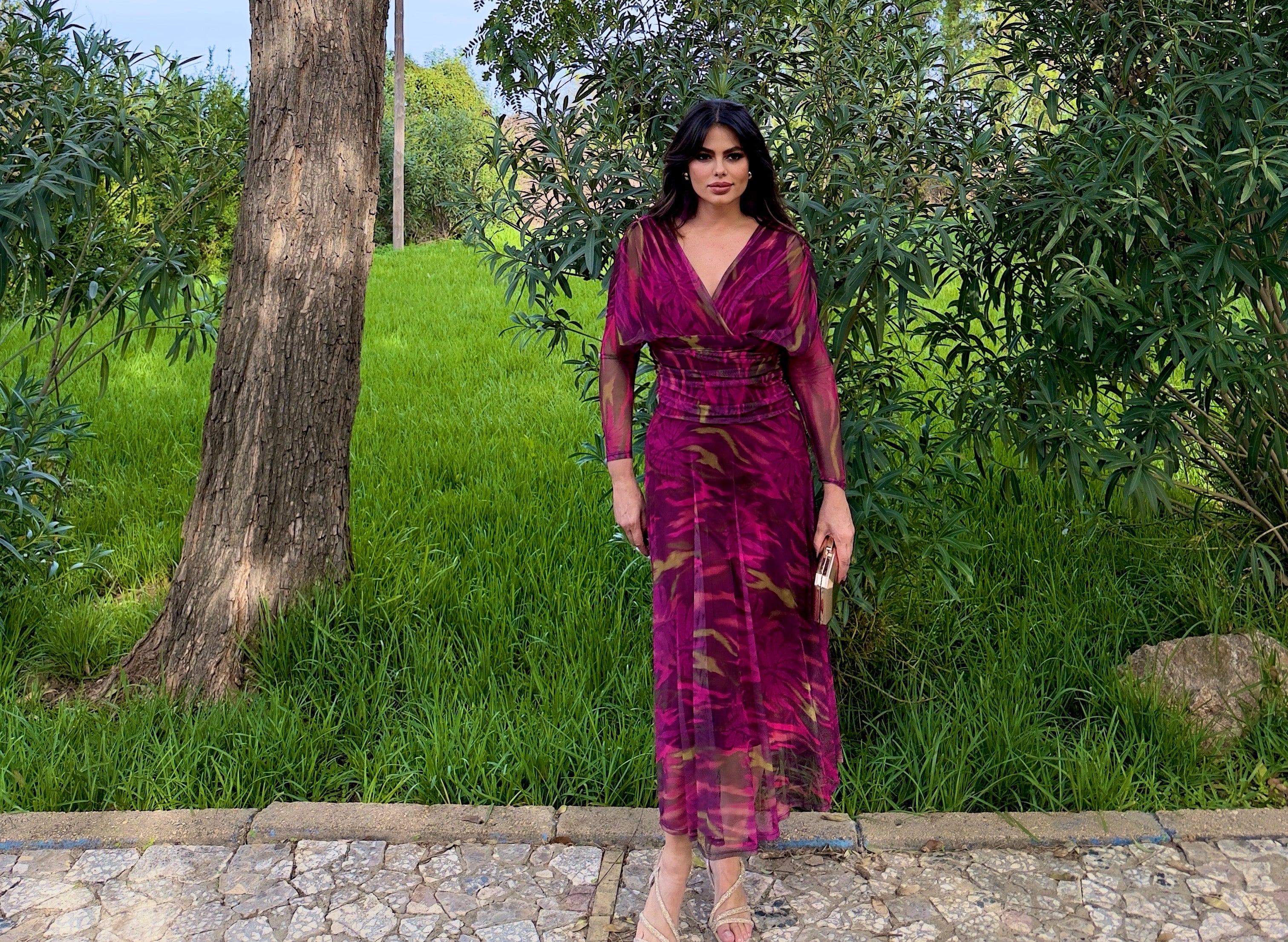 Vestido Tatiana Buganvilla