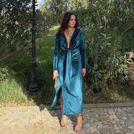 Vestido Lavinia Turquesa