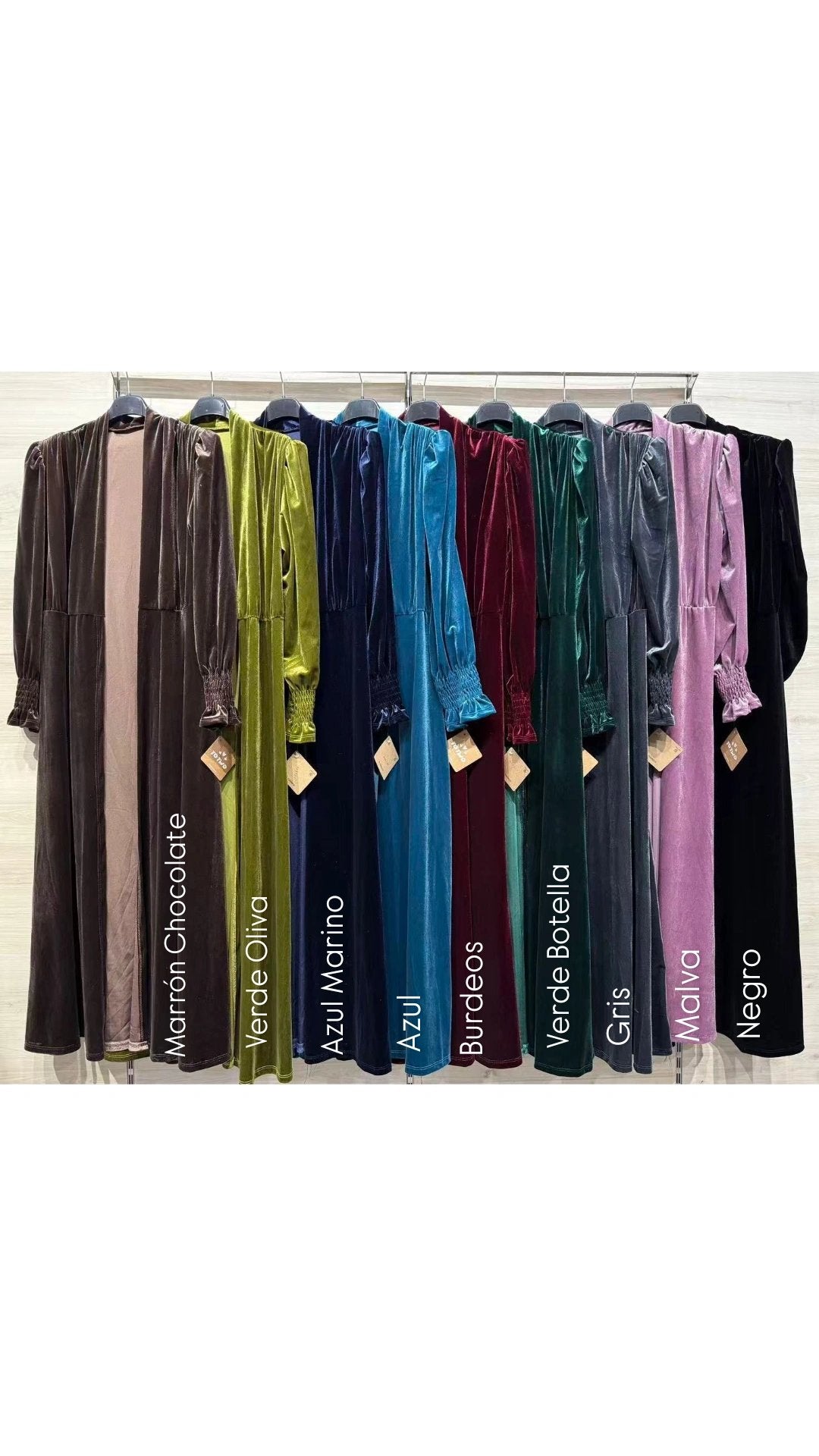 Kaftan de Terciopelo (Todos los colores)