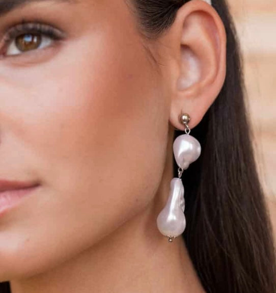 Pendientes perlas Aire