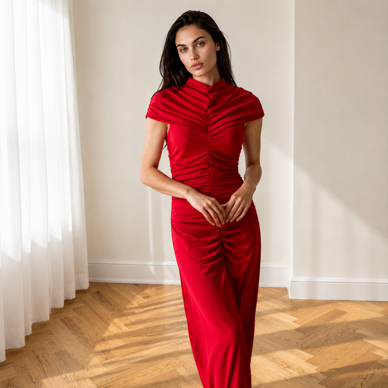 Vestido Alexia Rojo