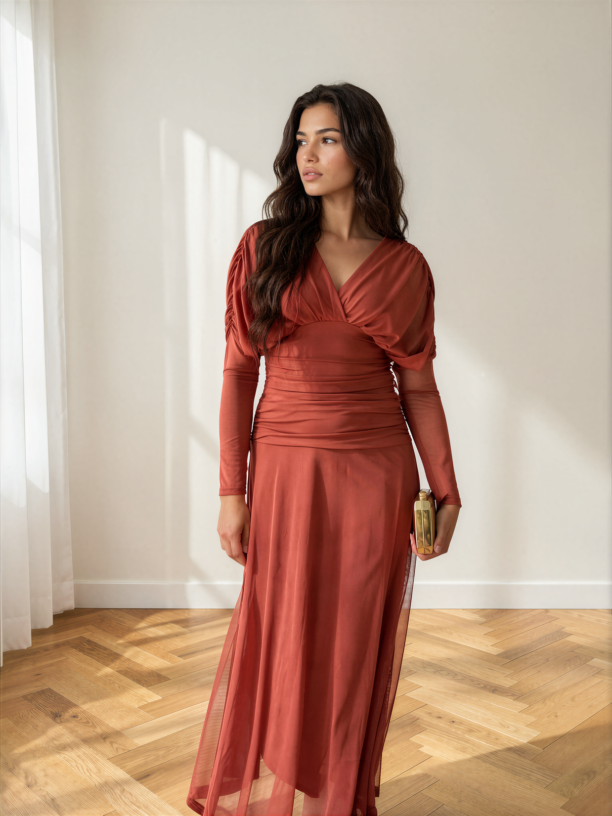 Vestido Talía Teja