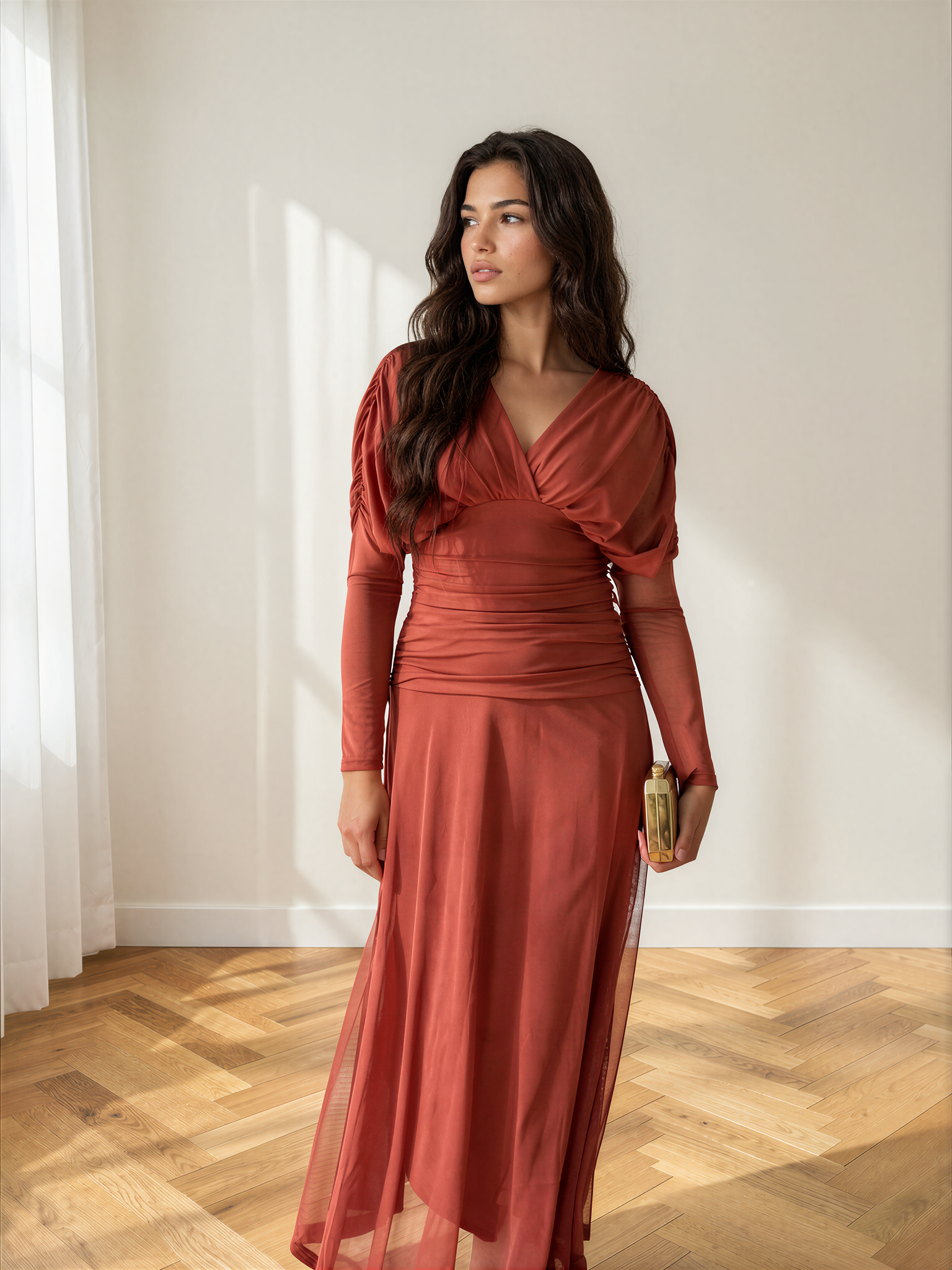 Vestido Talía Teja
