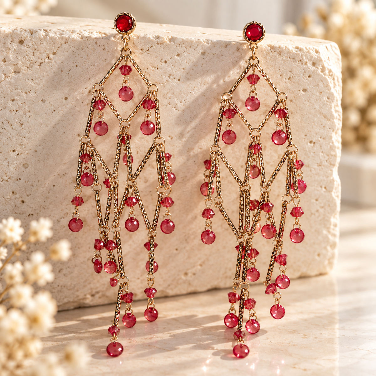 Pendientes Eulalia bohoo