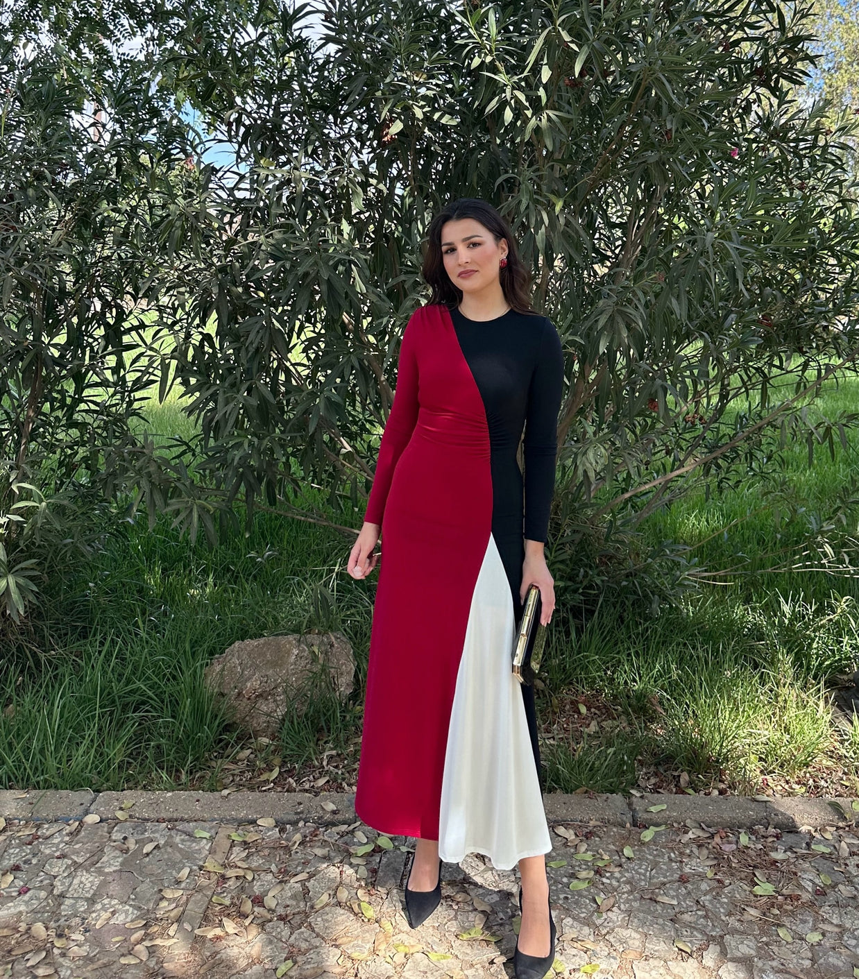 Vestido Tricolor Noa