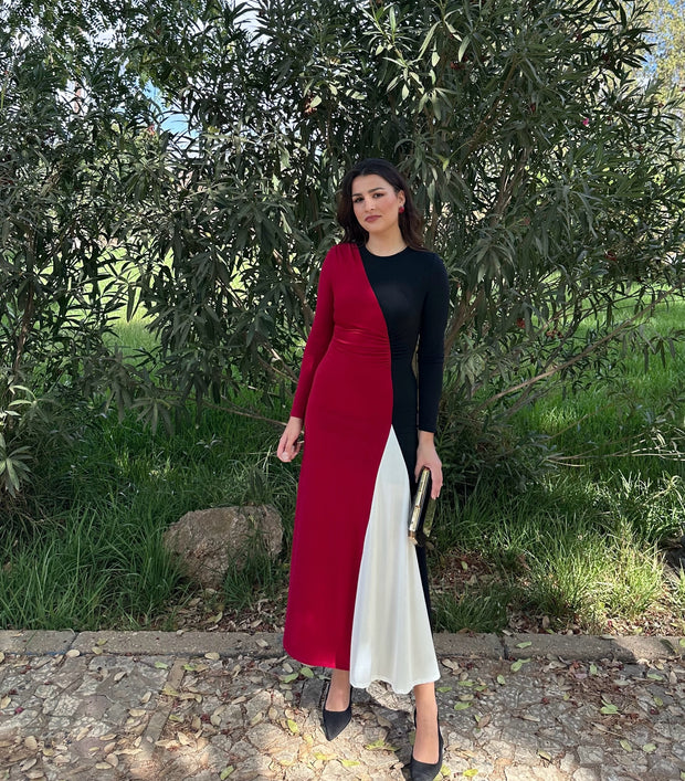 Vestido Tricolor Noa