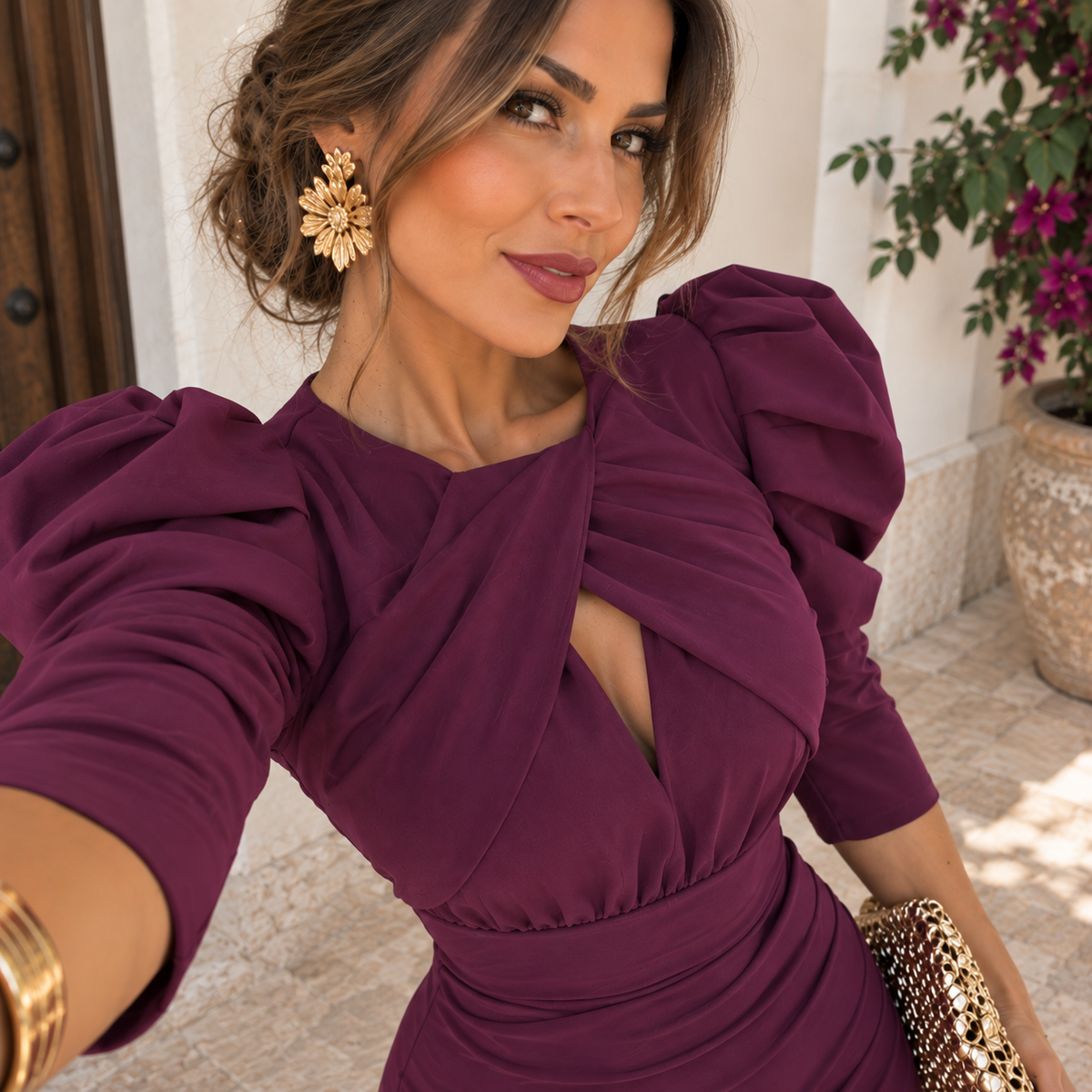 Vestido Lola Berenjena