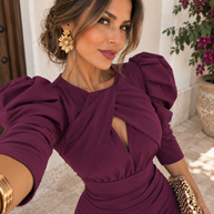 Vestido Lola Berenjena