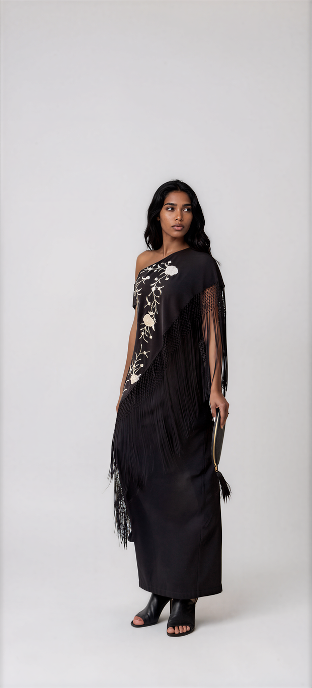 Vestido Pastora negro