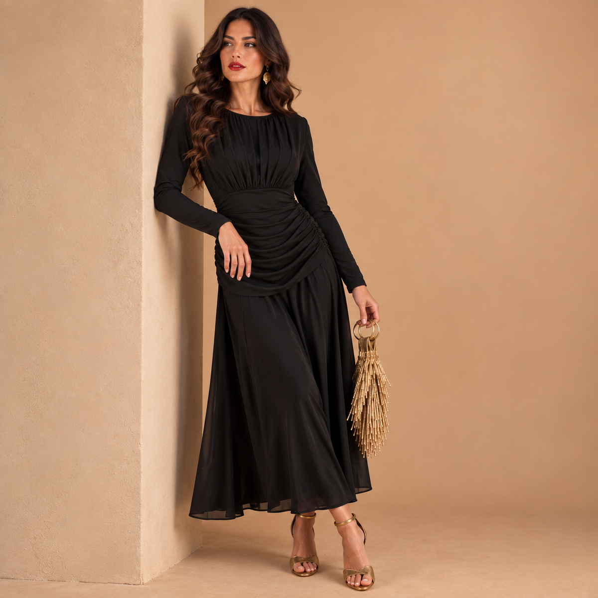 Vestido Avelin Negro
