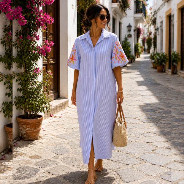 Vestido camisero Azurra