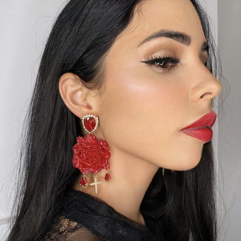 Pendientes Rosa Yeray