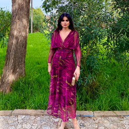 Vestido Tatiana Buganvilla